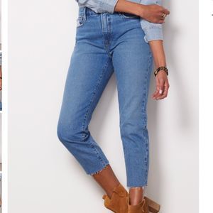 Good American Good Girlfriend Petite Jean GGPFH062T Sz 6 28